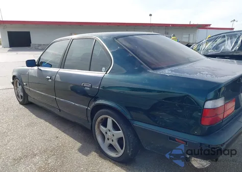 1995 BMW 540 I Automatic z USA, uszkodzony, nr VIN WBAHE6324SGF33970